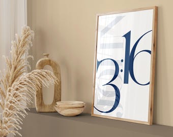Bible Scripture Wall Art, Christian Wall Art, Digital Download, Jesus Art, Printable Wall Art, Bible Verse Wall Art, Digital Print