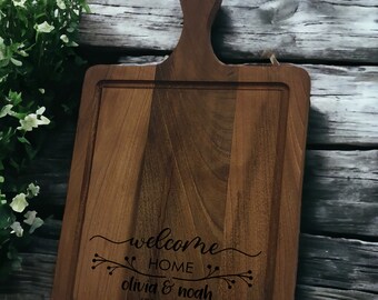 Housewarming Gift, First Home Gift, New Home Gift, Charcuterie Board, Charcuterie Boards, Personalized Cutting Board, Custom Cutting Board