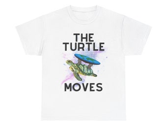 Discworld Terry Pratchett Turtle T-shirt: Great Gift for Discworld Fans! Flat Earth Style World Turtle! Flat Earth T Shirt!