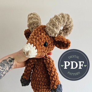 Rosie Ram - Crochet Pattern (Intermediate)