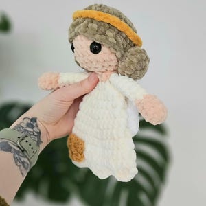 Ella Angel & Luna Fairy Lovey Bundle - PDF Crochet Pattern - Snuggler, Baby Soft Toy, Comforter image 8