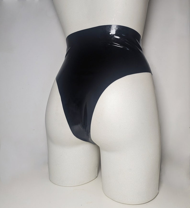 Shorts Latex High Waisted LUNAR afbeelding 2