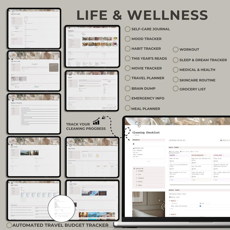 Life Planner Notion Template