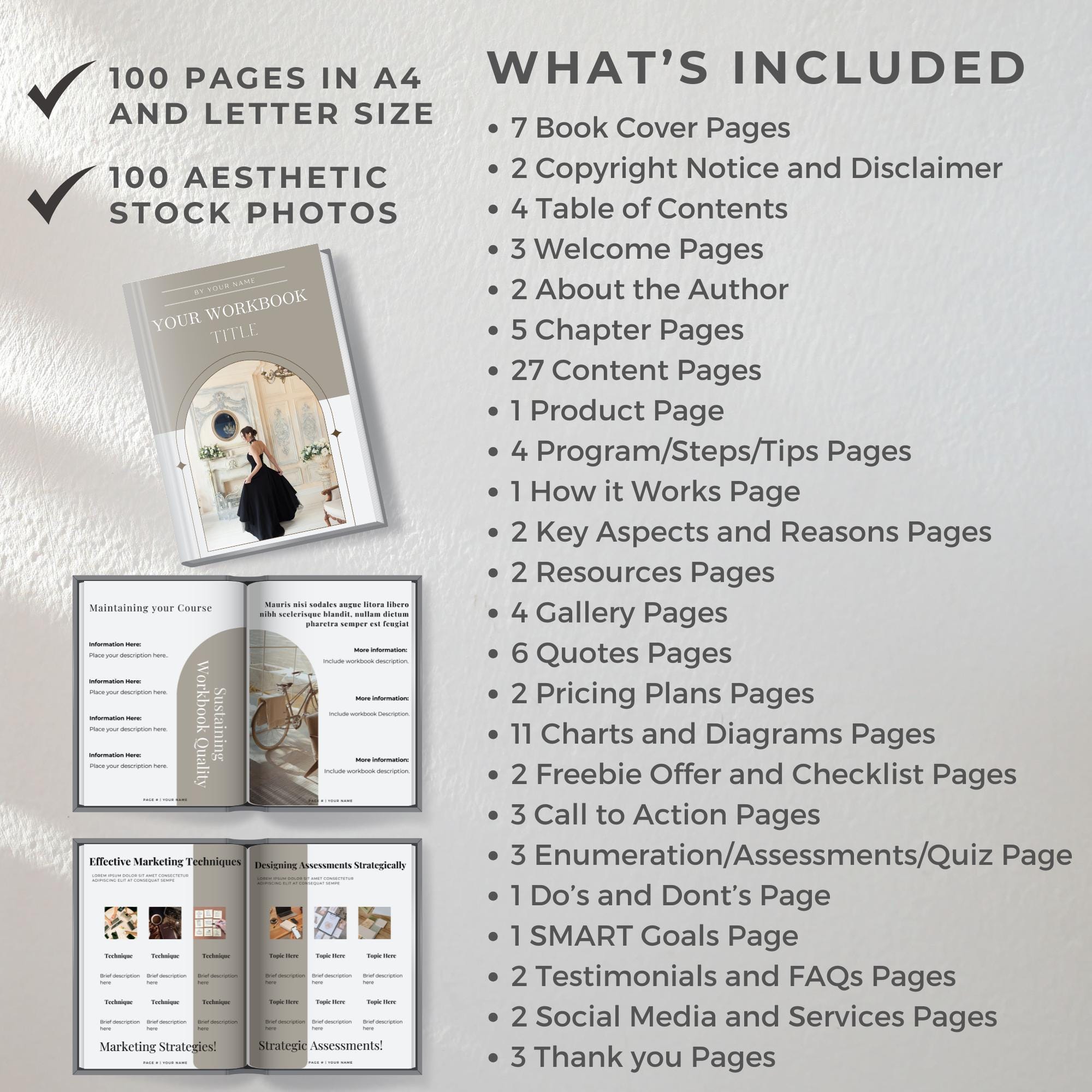 Canva Ebook Template, Workbook Template Ebook, Pdf Ebook Cover Magazine ...