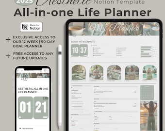 Aesthetic Notion Covers Minimalist Notion Covers PNG & JPG Boho Notion Dashboard Covers for Templates Digital Modern Notion Covers Bundle