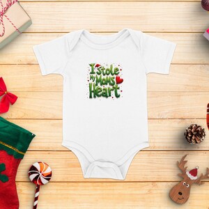 Funny Baby Bodysuit Christmas Bodysuit Holiday Outfit Christmas Gift for Babies Cute Baby Clothes Festive Baby Bodysuit
