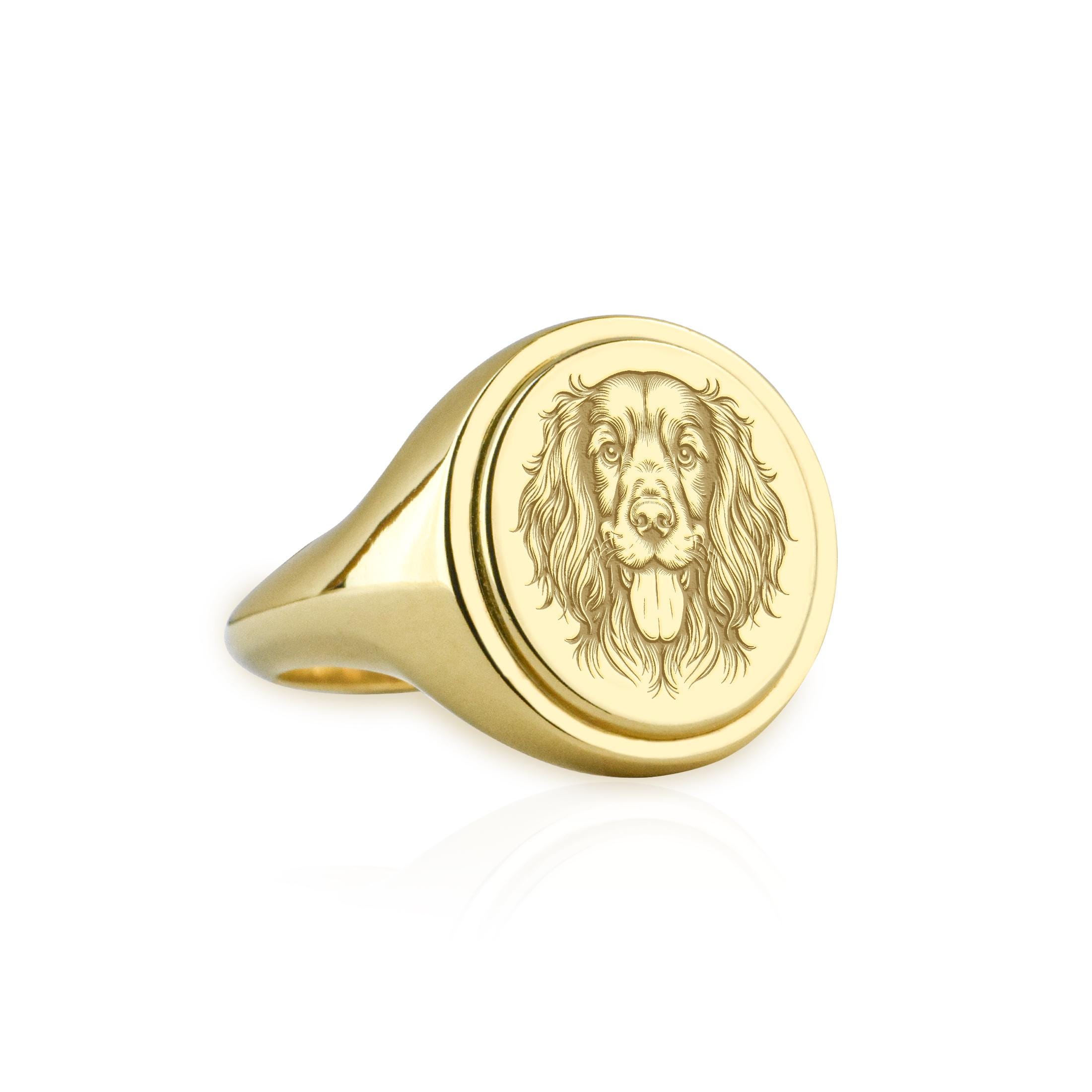 Anello Sigillo Vivienne Westwood Bicolore Oro E Argento 925 - Taglia XL