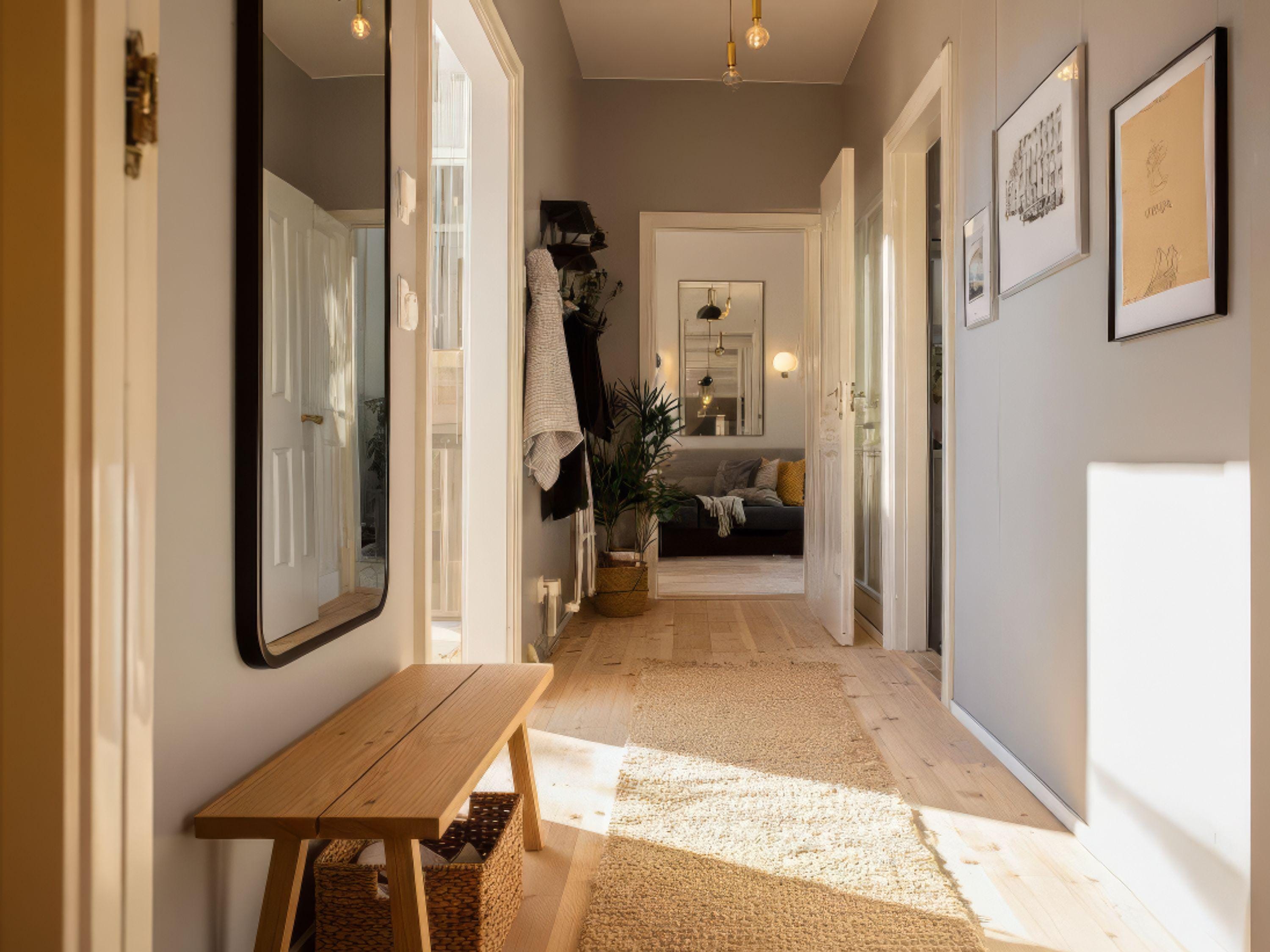 Oak bench 80/100/120 cm – wooden bench for hallway & entrance, solid and oiled | handmade in Germany