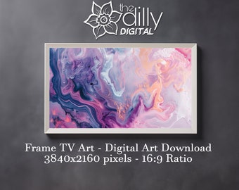 Samsung Frame TV Art Abstract Art Digital Download for Frame TV