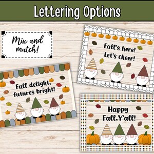 Fall September Bulletin Board Kit | Classroom Door | Display Class ...
