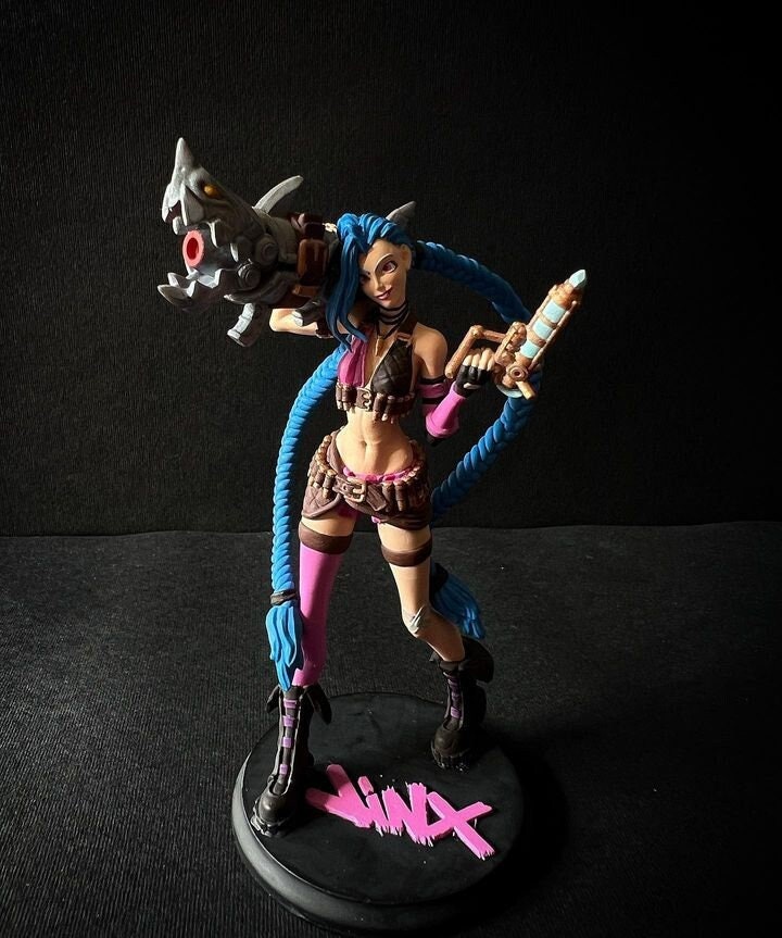 Arcane jinx figure - Etsy 日本 Arcane jinx figure - Etsy 日本