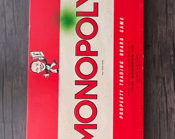 Vintage Monopoly Board Game