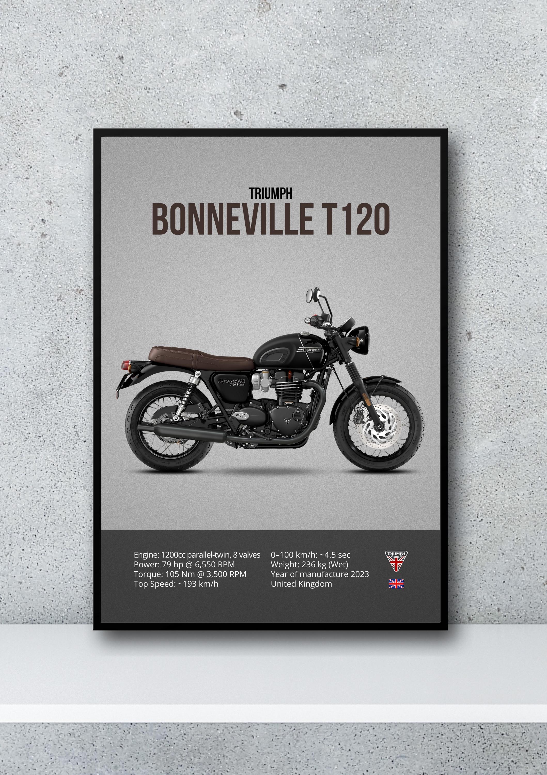 Triumph Bike Print Australia - Main Image