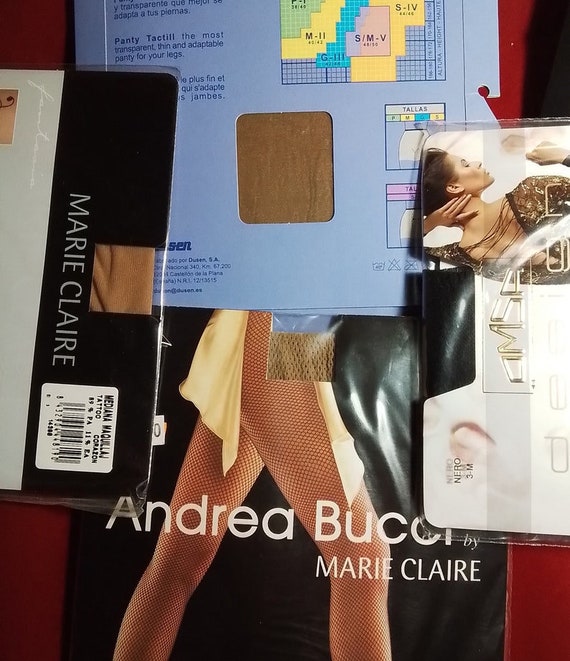 Lot 5 Pantyhose Talla M Marie Claire, Dusen, Omsa… - image 6