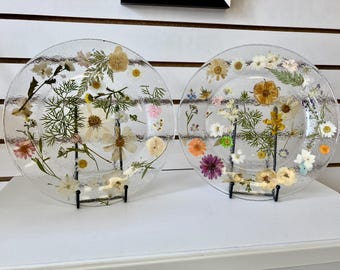 Glass Plates, Dinner Plates, Three Set Plates, Salad Plate, Dessert Plate, Display Plates for Kitchen Decor