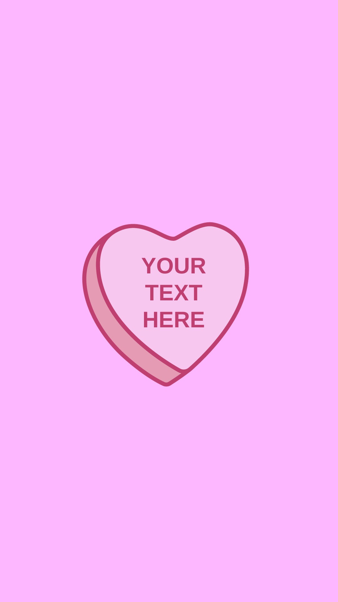 CUSTOM CANDY HEARTS Etsy