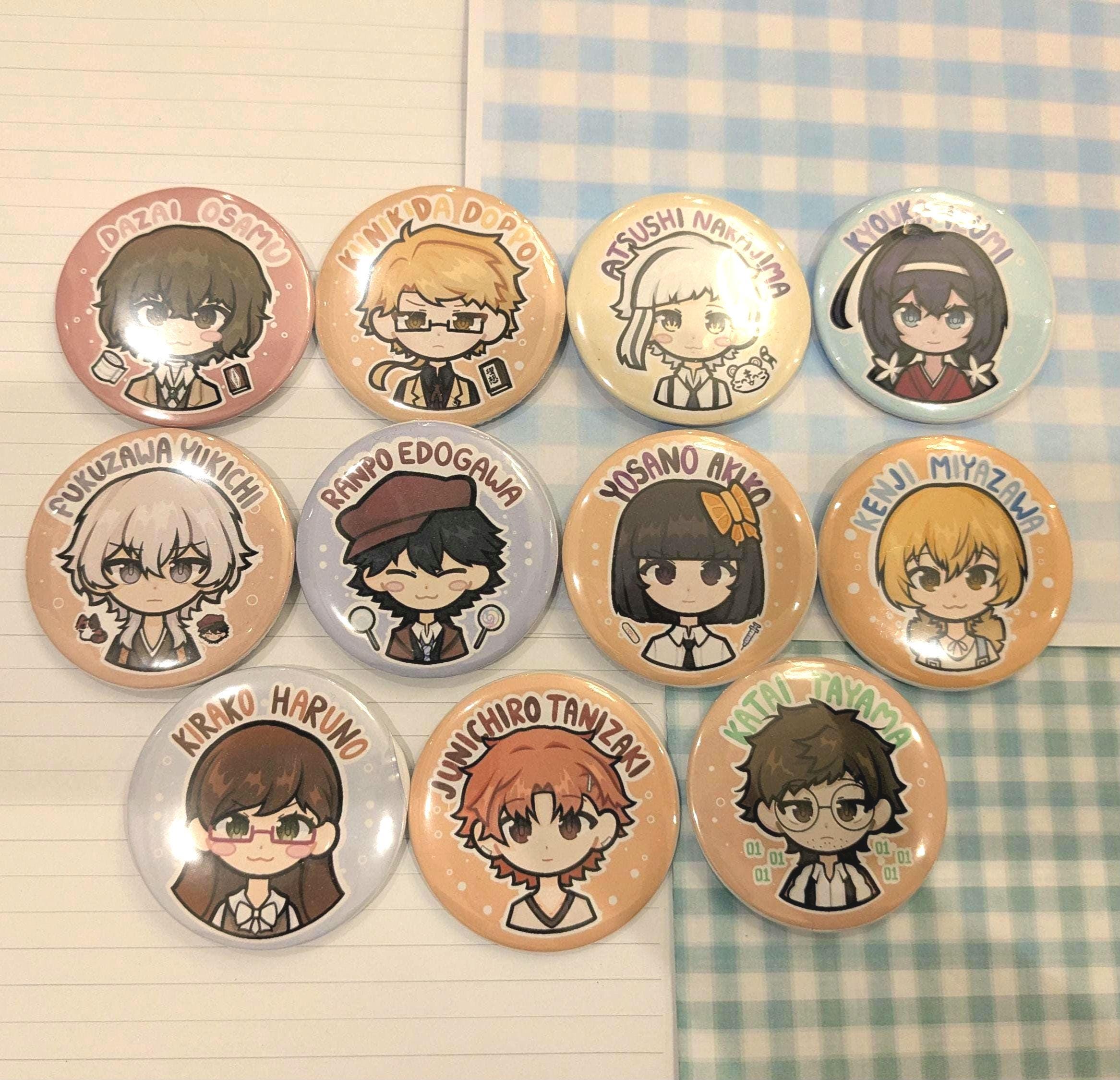 Armed Detective Agency Badges - BSD Bungo Stray Dogs - Etsy