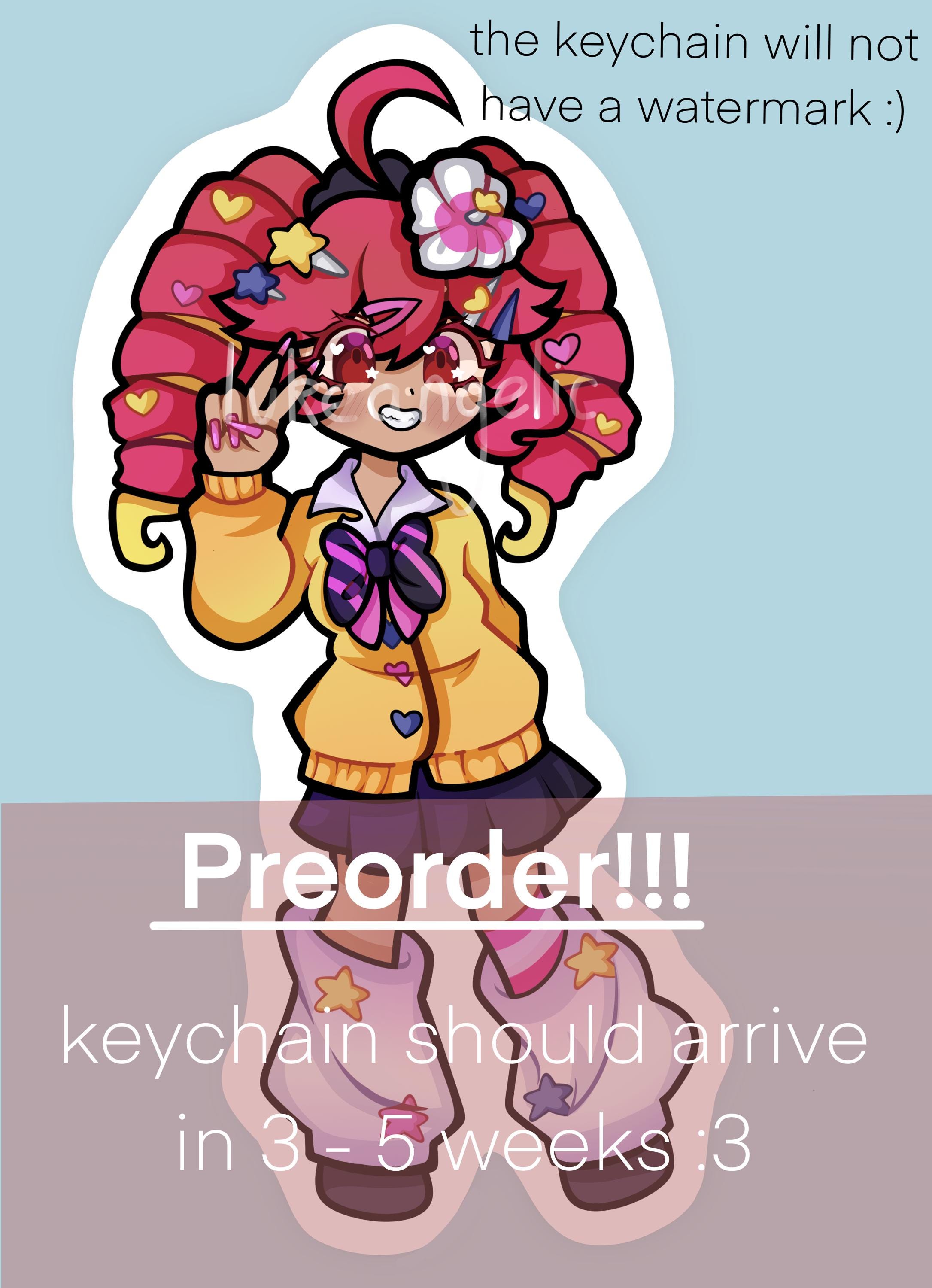 Porte clés / Keychain - Kasane Teto x Kiddy Land - Bleu & rose [En Stock] main image 1