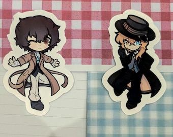 BSD Chuuya Dazai - Vinyl Stickers BSD Bungou Stray Dogs Soukoku