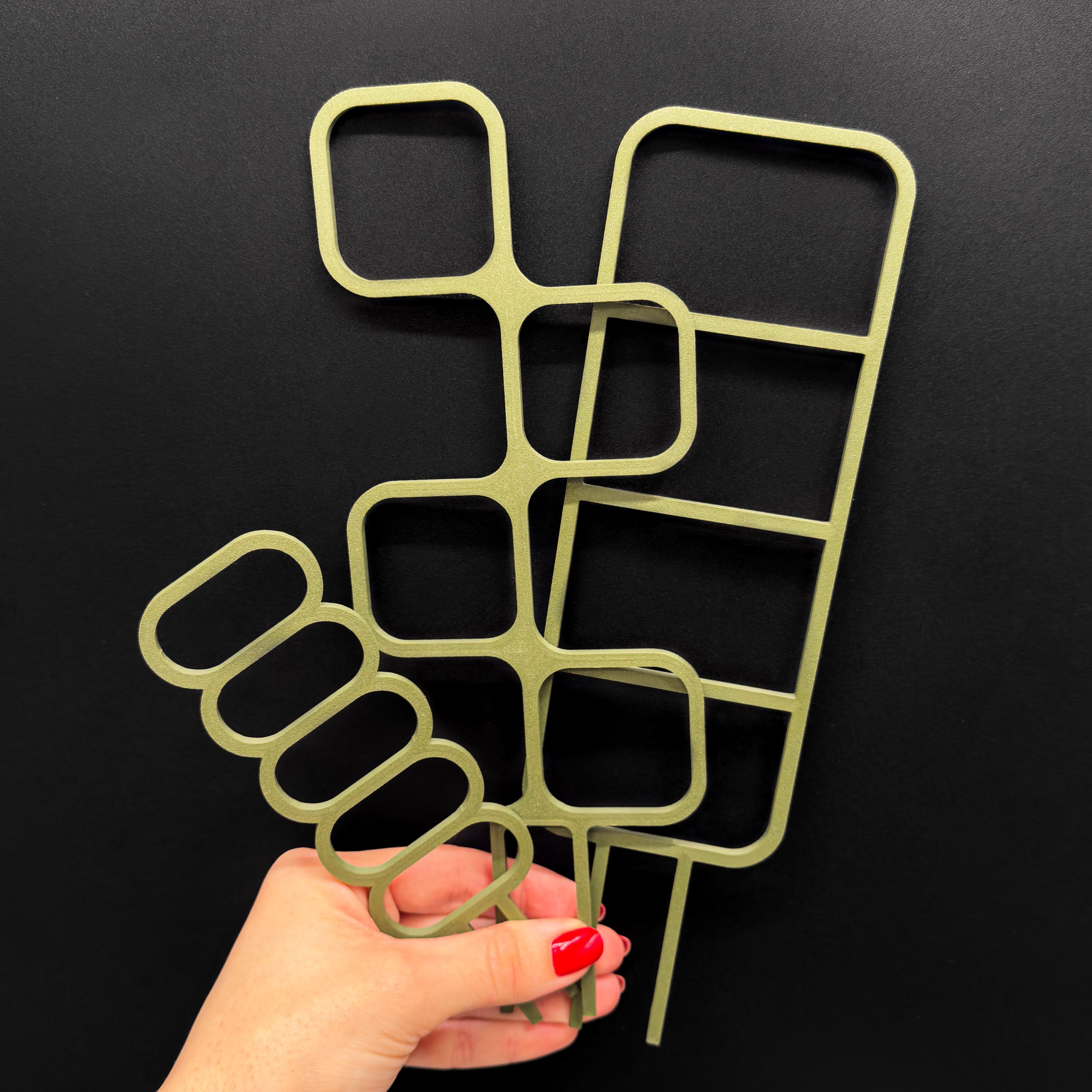 3D Printed Plant Trellis - Modern Hoya Aid - Etsy