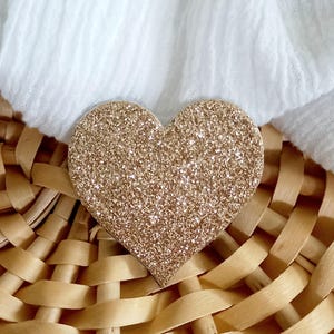 XXL brooch, heart brooch, glitter brooch, wedding gift, glitter heart brooch, XXL heart