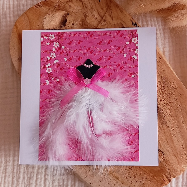 Carte de vœux, fête des mères, Carte joyeux anniversaire femme Carte Joyeux anniversaire fille,Carte anniversaire princesse Carte scrap