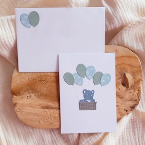 Birth card to personalize, birth card girl, birth card boy Baby birth card Birthday card to personalize