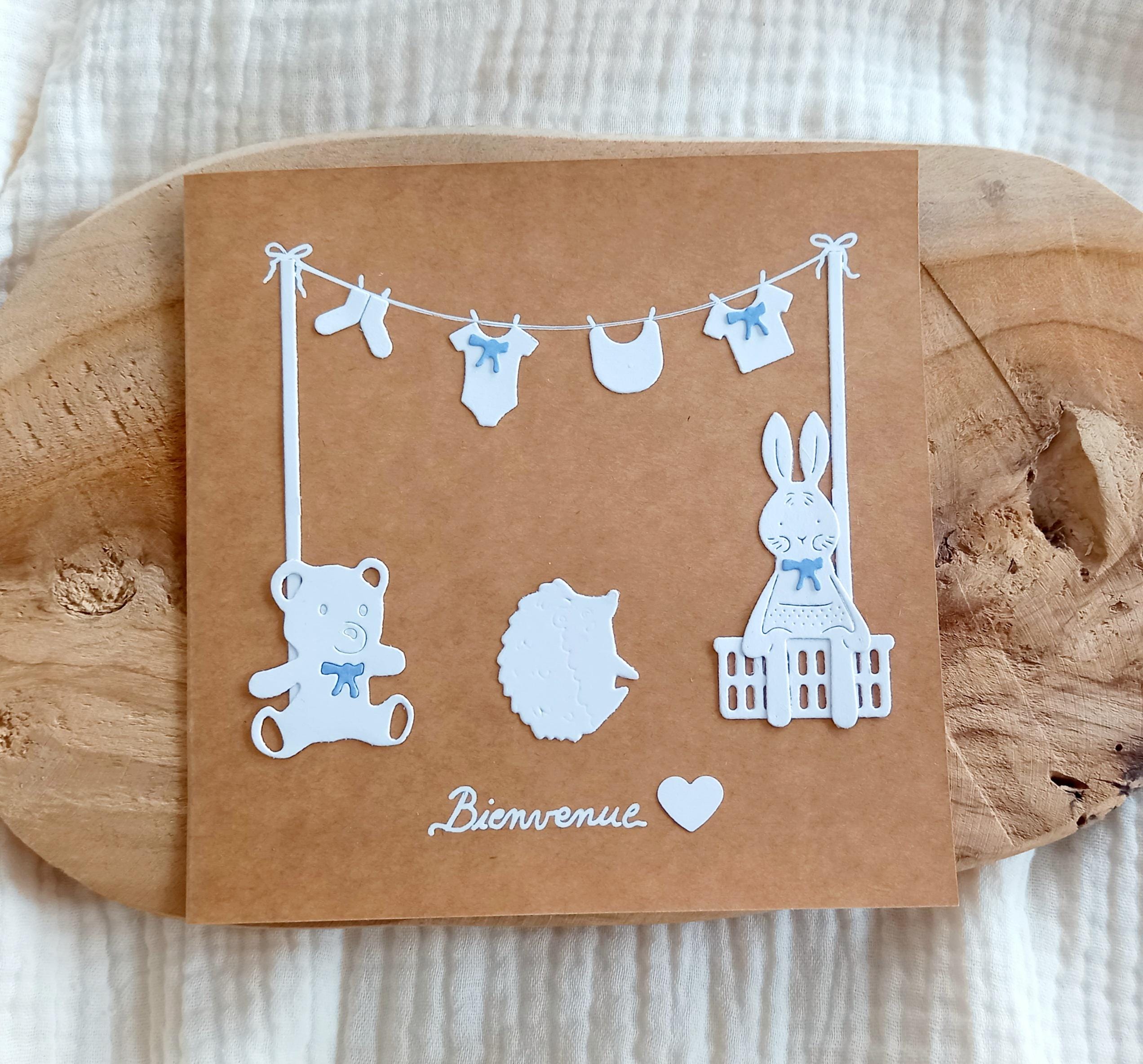 Pack De 10 Cartes De Vœux Naissance - Annonce De Jumeaux, Colorées, Neuves