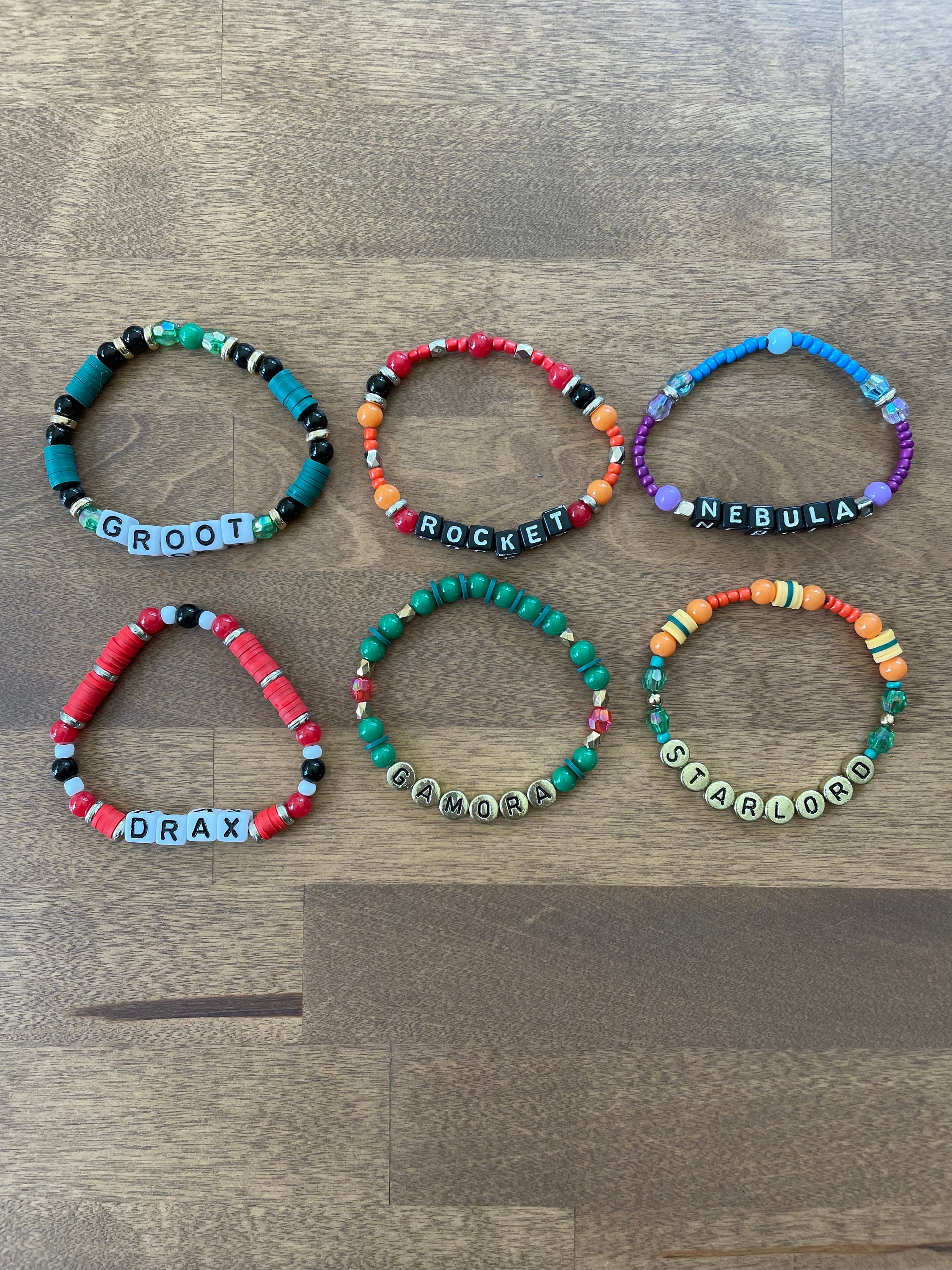 Gaurdians of the Galaxy Bracelets - Etsy