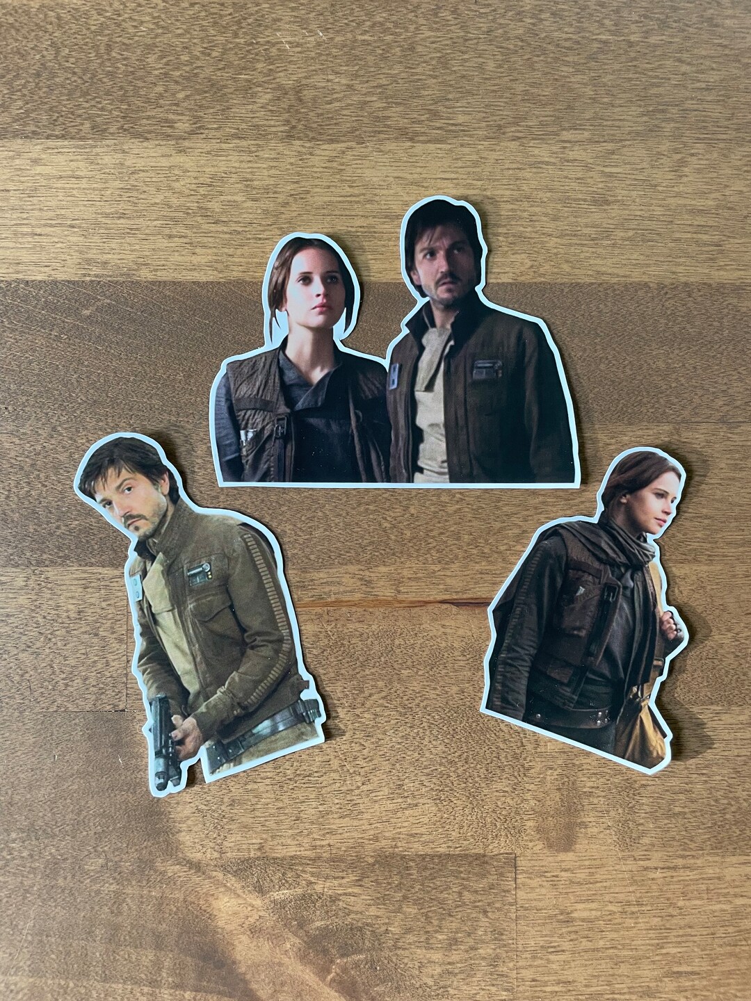Cassian and Jyn Sticker Set of 3 - Etsy