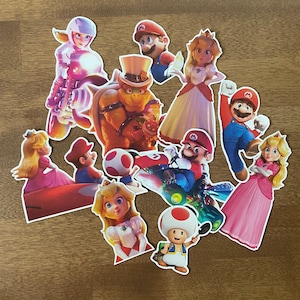 Super Mario Bros Movie Stickers