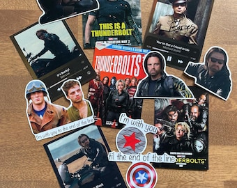 Bucky Barnes/Winter Soldier Stickers