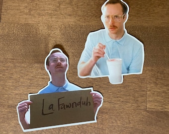 Napoleon Dynamite Kip Sticker Set of 2