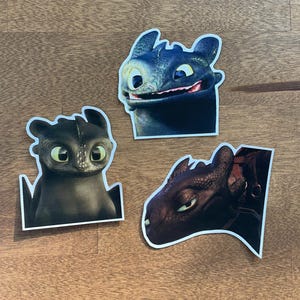Toothless, How to Train Your Dragon, Stickers