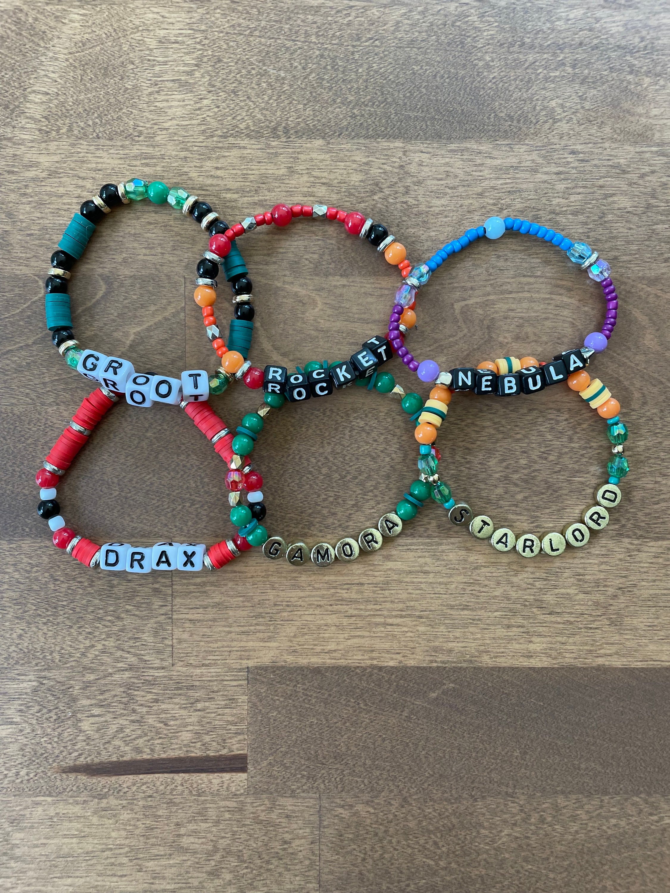 Gaurdians of the Galaxy Bracelets - Etsy