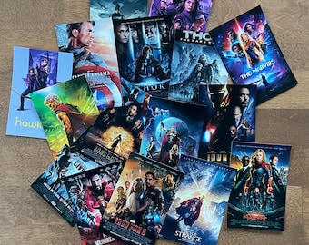 Marvel Poster Stickers