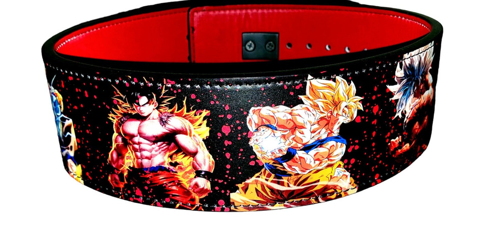Dragon Ball Z Goku Classic Lever Belt KO 10mm Powerlifting Anime Belt