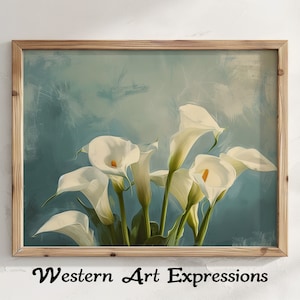 グラジオラスの絵画 | ヴィンテージの花の静物画 | ヴィンテージの花の