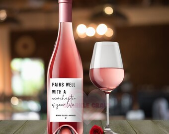 Pairs Well With New Chapter| New Chapter Gift | New Chapter Wine Label New Chapter Wine | Custom Wine Label| New Chapter