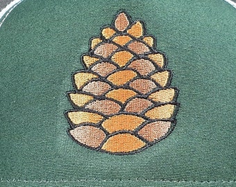 Cone embroidery file