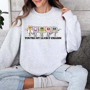 Retro St Patrick's Day Sweatshirt, You're My Lucky Charm Sweatshirt, Cute St Patrick's Day Shirt ,Lucky Charm Shirt,Saint Patrick's Day Gift