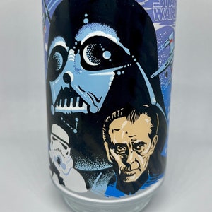 Darth Vader & Senator Palpatine 1970s STAR WARS Burger King Collector Series 16 oz Glassware