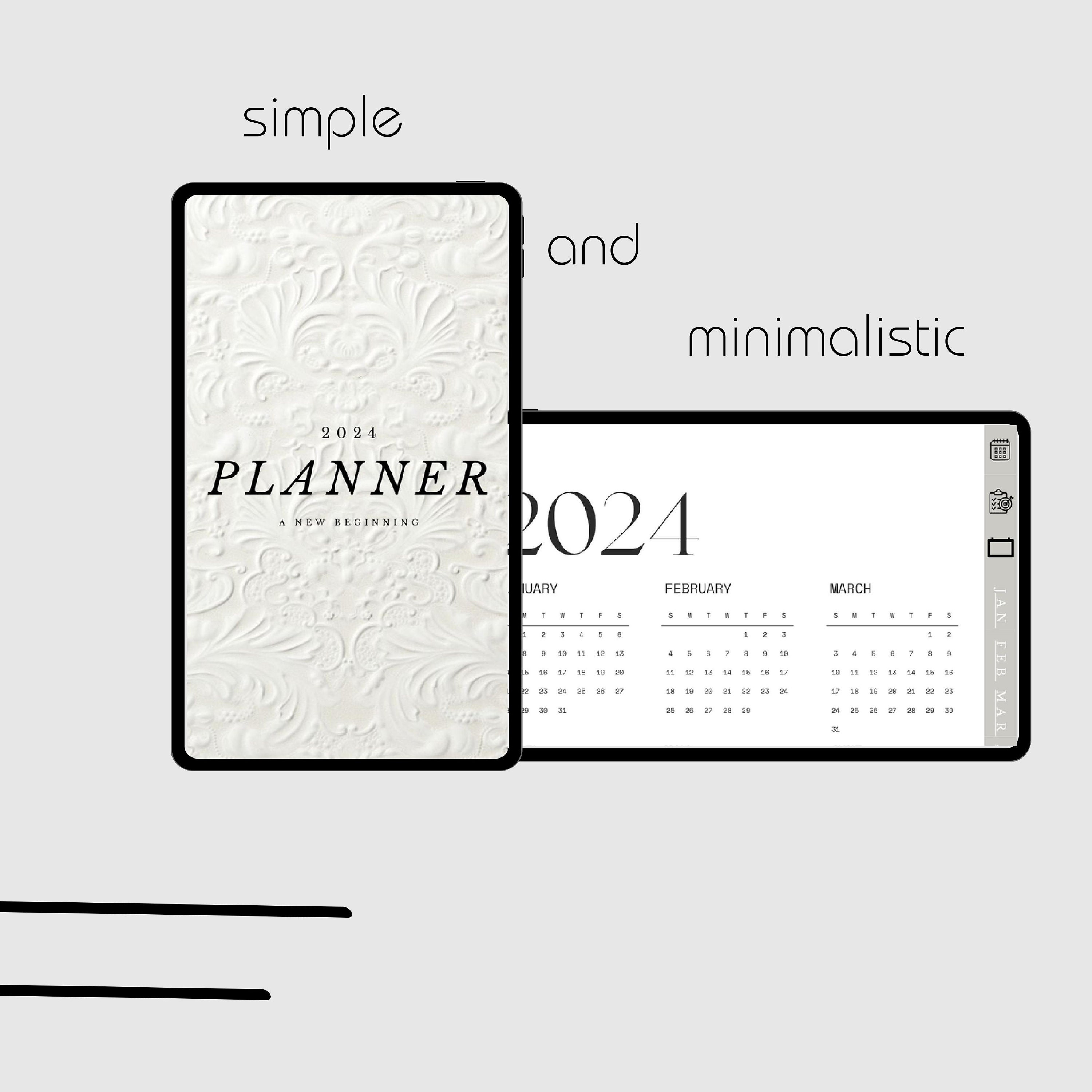 Digital Planner for Goodnotes Aesthetic Weekly, Monthly Planner ...