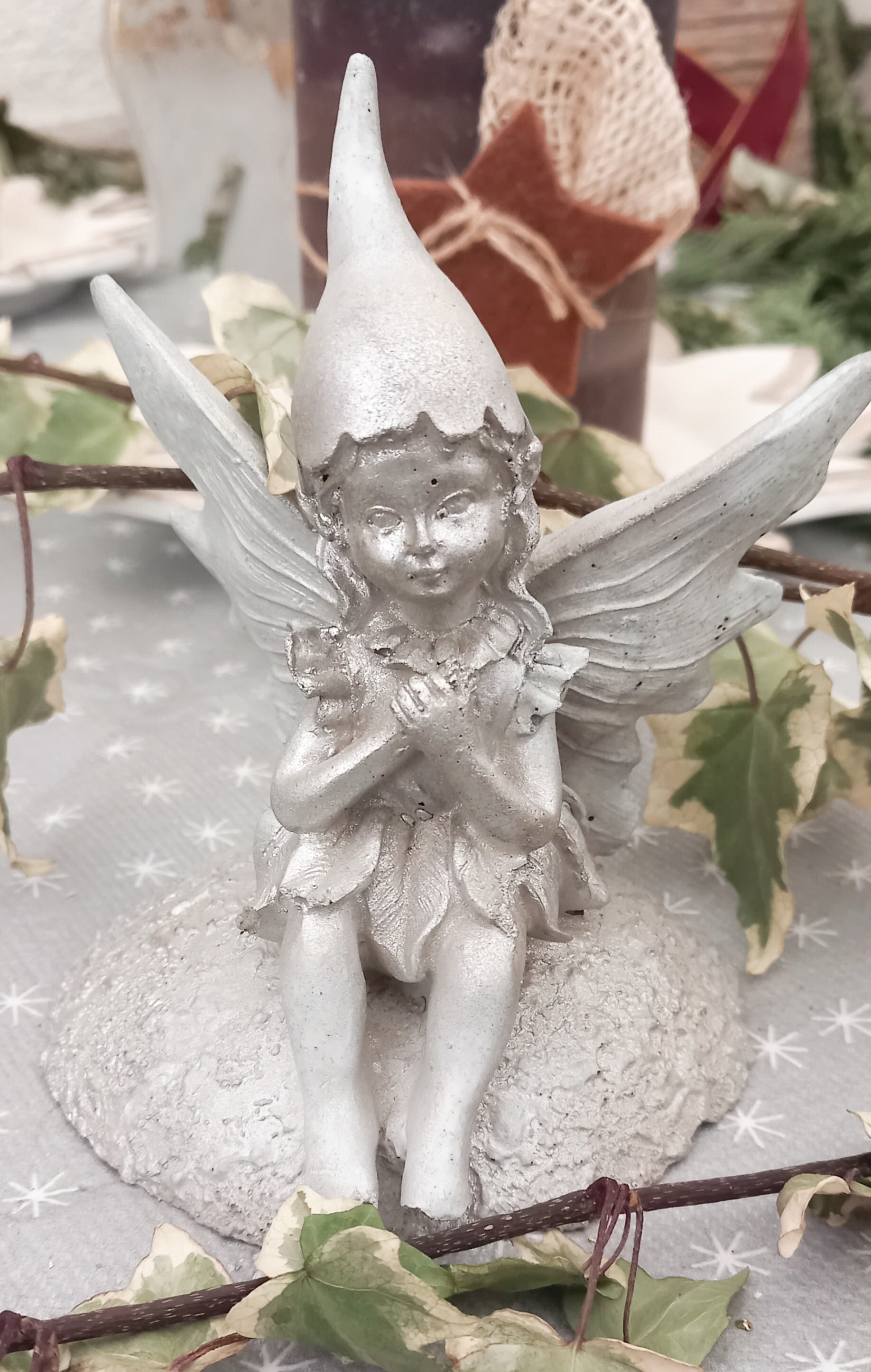 Little Elf. Concrete Decoration - Etsy