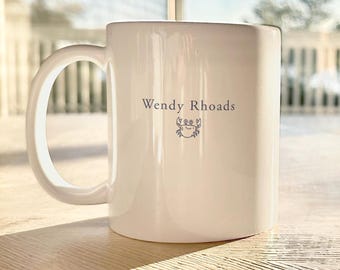 Simple Name Mug Beach Themed Crab Personalized Beach Cup Bridesmaid Gift Girls Trip Bachelorette Mug Custom Name Coffee Cup Summer Vacation
