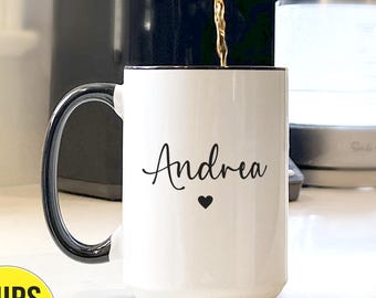 Personalized Name Coffee Mug, Personalized Name Gift, Custom Coffee Mug