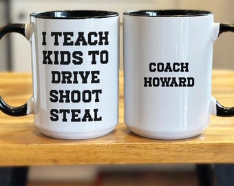 Basketball Coach Mug, Basketball Coach Gift, Personalized Gift For Basketball Coach, Basketball Coach Cup, Basketball Coach Gift Ideas