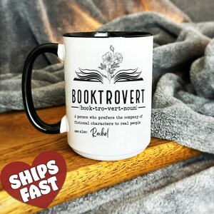 Book Lover Coffee Mug, Booktrovert Mug, Book Lover Gift, Bookish Mug, Book Merch, Book Reader, Book Lover, Book Club