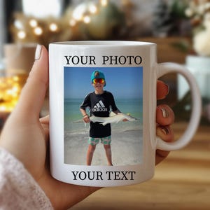 Custom Photo Coffee Mug, Custom Mug, Photo Mug, Picture Mug, Personalized Picture Mug, Coffee Mug