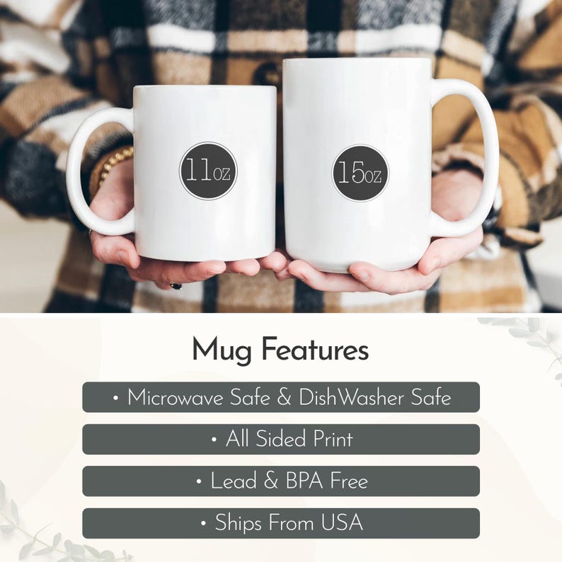 Foto-Collage-Tasse mit personalisiertem Text, Benutzerdefinierte Fototasse, Benutzerdefinierte Bild- und Texttasse, personalisierte Tassen Geschenke Bild 5